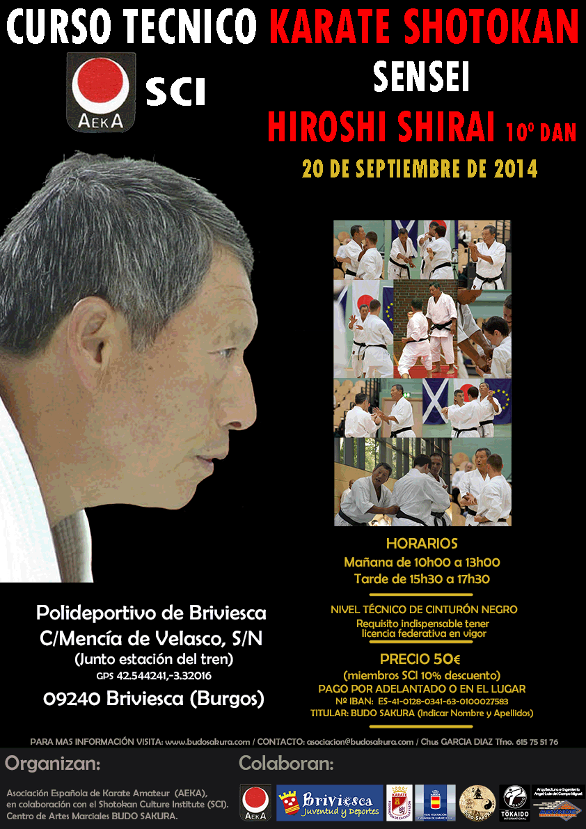 Hiroshi Shirai : Curso Técnico de Karate Do Shotokan. 
