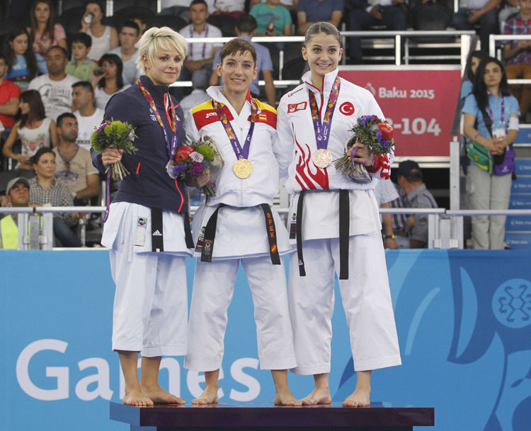 Bakú 2015, el kárate consigue dos medallas